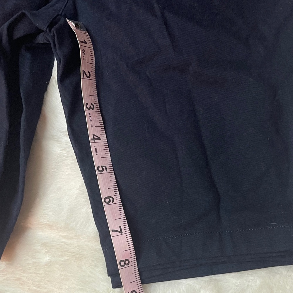 IZOD- Kids/ Girl- Navy Blue Chino Shorts- size 10- NWT - Picture 6 of 7